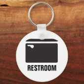 Restroom with icon schlüsselanhänger (Vorderseite)