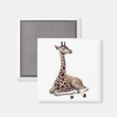 Restrukturierung von Giraffe Magnet (Vorderseite/Rückseite)