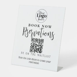 Restururant Reservierung QR Kleinunternehmen Sockelschild