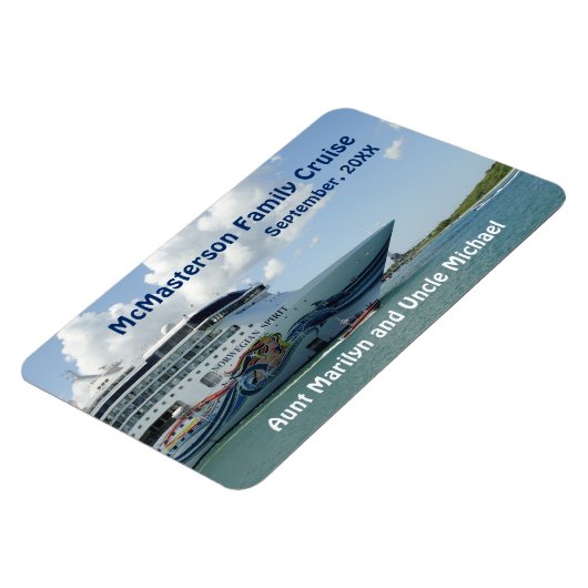 Resümee Bow Stateroom Door Marker Magnet (Linke Seite)