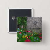 Resurgam Button (Vorne & Hinten)