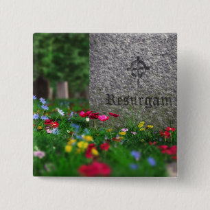 Resurgam Button