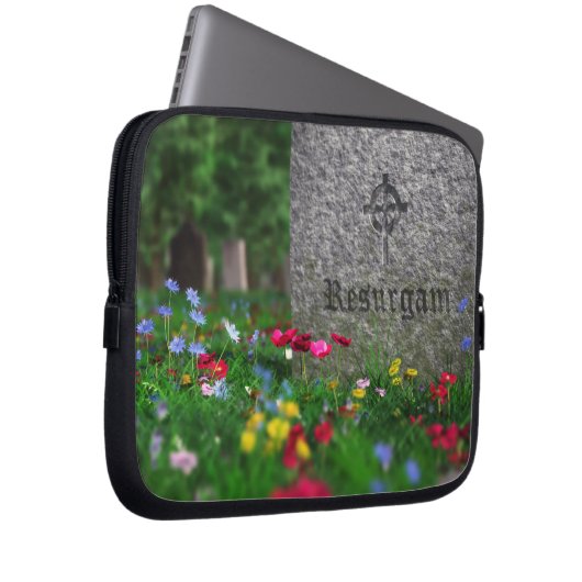 Resurgam Laptop Sleeve (Vorne Rechts)