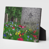 Resurgam Plaque Fotoplatte (Seite)