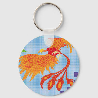 Resurgir del ave fenix schlüsselanhänger