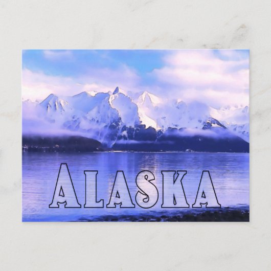 Resurrecrecrection Bay - Postkarte (Vorderseite)