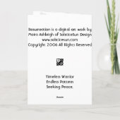 Resurrection Karte (Rückseite)