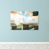 Resurrection Leinwanddruck (Insitu (Holzboden))