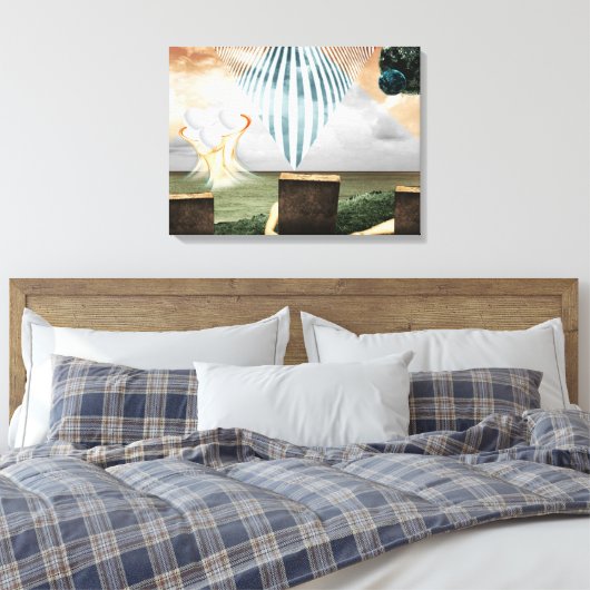 Resurrection Leinwanddruck (Insitu (Schlafzimmer))