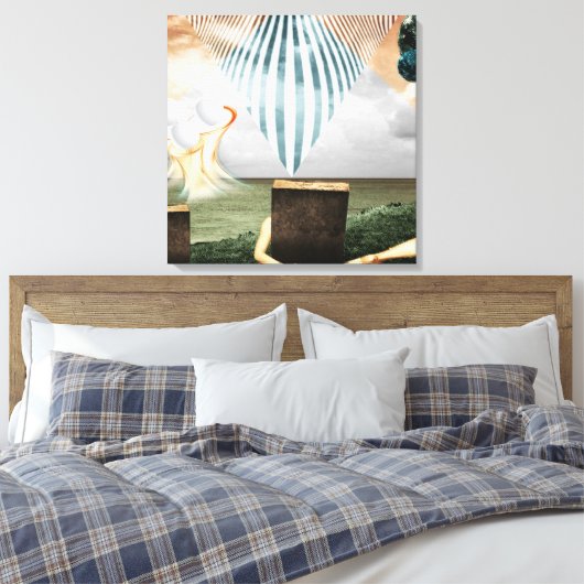 Resurrection Leinwanddruck (Insitu (Schlafzimmer))