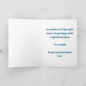 Resurrection Sunday Card Christian Easter  Karte (Innenseite)