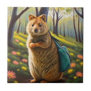 Retail Adventures: Mama Quokka geht einkaufen Fliese