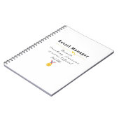 Retail-Manager Notizblock (Linke Seite)