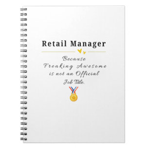 Retail-Manager Notizblock