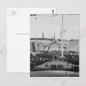 Retaking Ft. Sumter Postkarte (Vorne/Hinten)