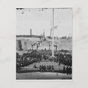 Retaking Ft. Sumter Postkarte