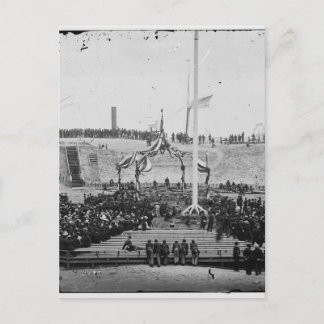 Retaking Ft. Sumter Postkarte