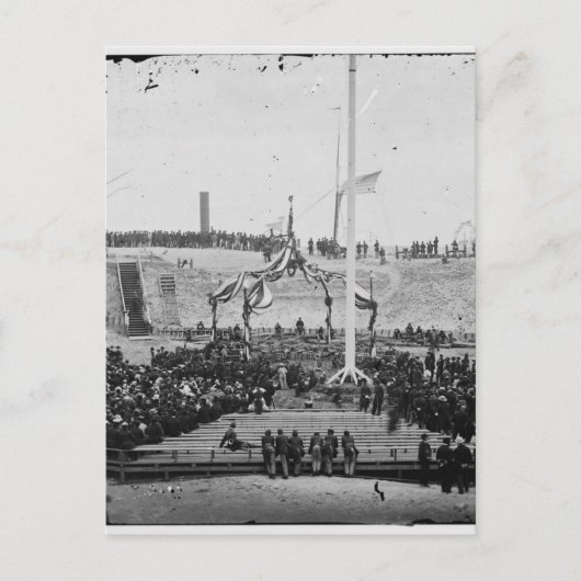Retaking Ft. Sumter Postkarte (Vorderseite)