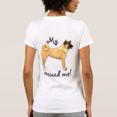 Retcue Akita T-Shirt (Rückseite)