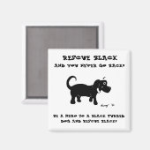 Retcue Black Hogs Magnet (Vorderseite/Rückseite)