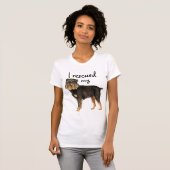 Retcue Brussels Griffon T-Shirt (Vorne ganz)