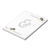 Retcue English Toy Spaniel Notizblock (Rotiert)