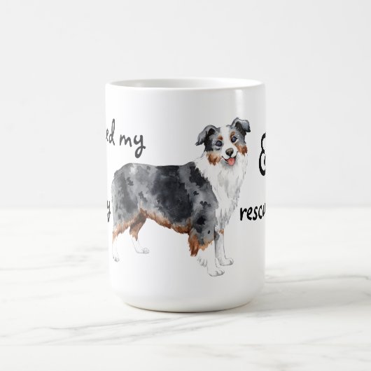 Retcue Miniature American Shepherd Kaffeetasse (Mittel)