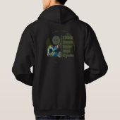 Rethink Reduce Renew Reuse Recycle Save earth Hoodie (Rückseite)