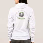 Rethink Reduce Reuse Recycle Save Earth Hoodie (Rückseite)