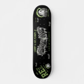 Rethink Reduce Reuse Recycle Save Earth Skateboard (Vorne)