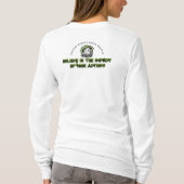 Rethink Reduce Reuse Recycle Save Earth T-Shirt (Rückseite)