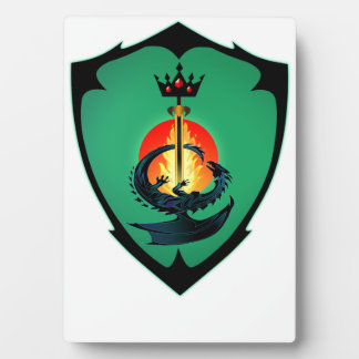 Rethven-Wappen Fotoplatte