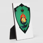 Rethven-Wappen Fotoplatte (Seite)