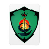 Rethven-Wappen Magnet (Vertikal)