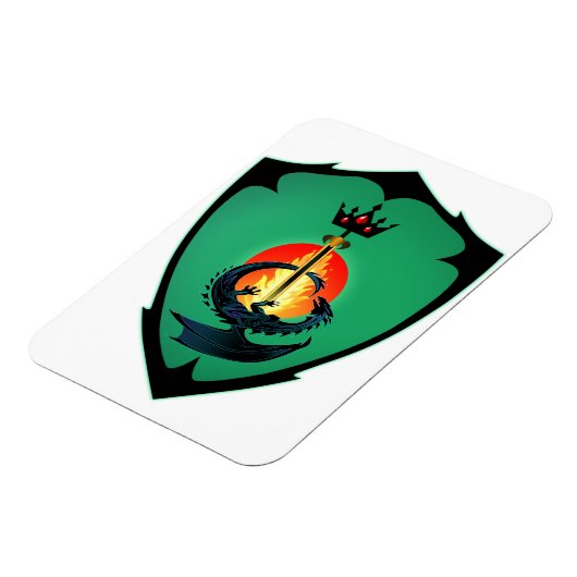 Rethven-Wappen Magnet (Linke Seite)