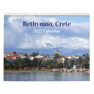 Rethymno Kreta Griechenland 2026 Kalender