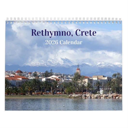 Rethymno Kreta Griechenland - Kalender 2026 (Titelbild)