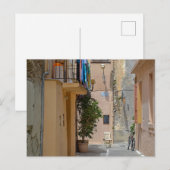 Rethymno Summer Backstreet Postkarte (Vorne/Hinten)