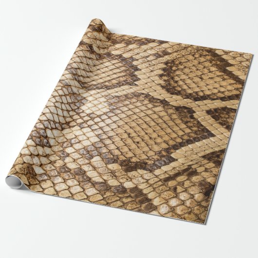 Reticulated-Python-Hautpython,Haut,Schlange,retiku Geschenkpapier (Ungerollt)