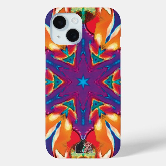 Reticule Kaleidoskop Case-Mate iPhone Hülle (Rückseite)