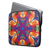 Reticule Kaleidoskop Laptopschutzhülle (Vorderseite Links)