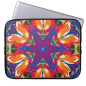 Reticule Kaleidoskop Laptopschutzhülle (Vorderseite)