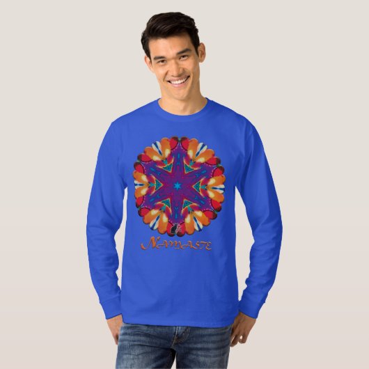 Reticule Namaste Kaleidoskop-T - Shirt (Vorne ganz)