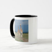 Retikulierte Giraffe (Giraffa camelopardalis) 2 Tasse (Vorderseite Links)