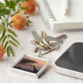 Retikulierte Giraffe Schlüsselanhänger (Seite)