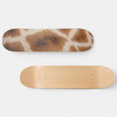 Retikuliertes Giraffen-Muster-wildes Skateboard (Horizontal)