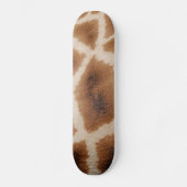 Retikuliertes Giraffen-Muster-wildes Skateboard (Vorderseite)