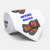 Retina Rocks Neck Tie Krawatte (Gerollt)
