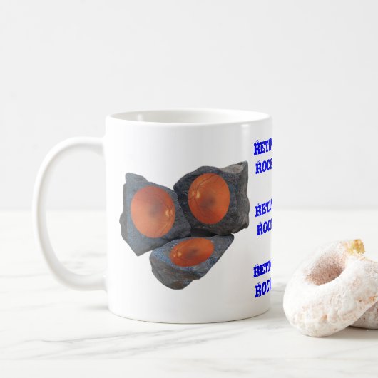 Retina Rocks Tasse (Mit Donut)