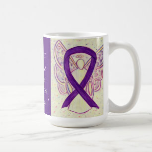 Retinitis Pigmentosa Awareness Ribbon Angel Tasse